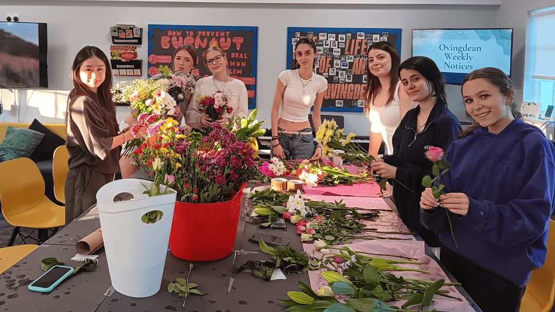 Florist Workshop at OIC Brighton: Creativity, Community and Wellbeing in Ovingdean - Florist Workshop at OIC Brighton
