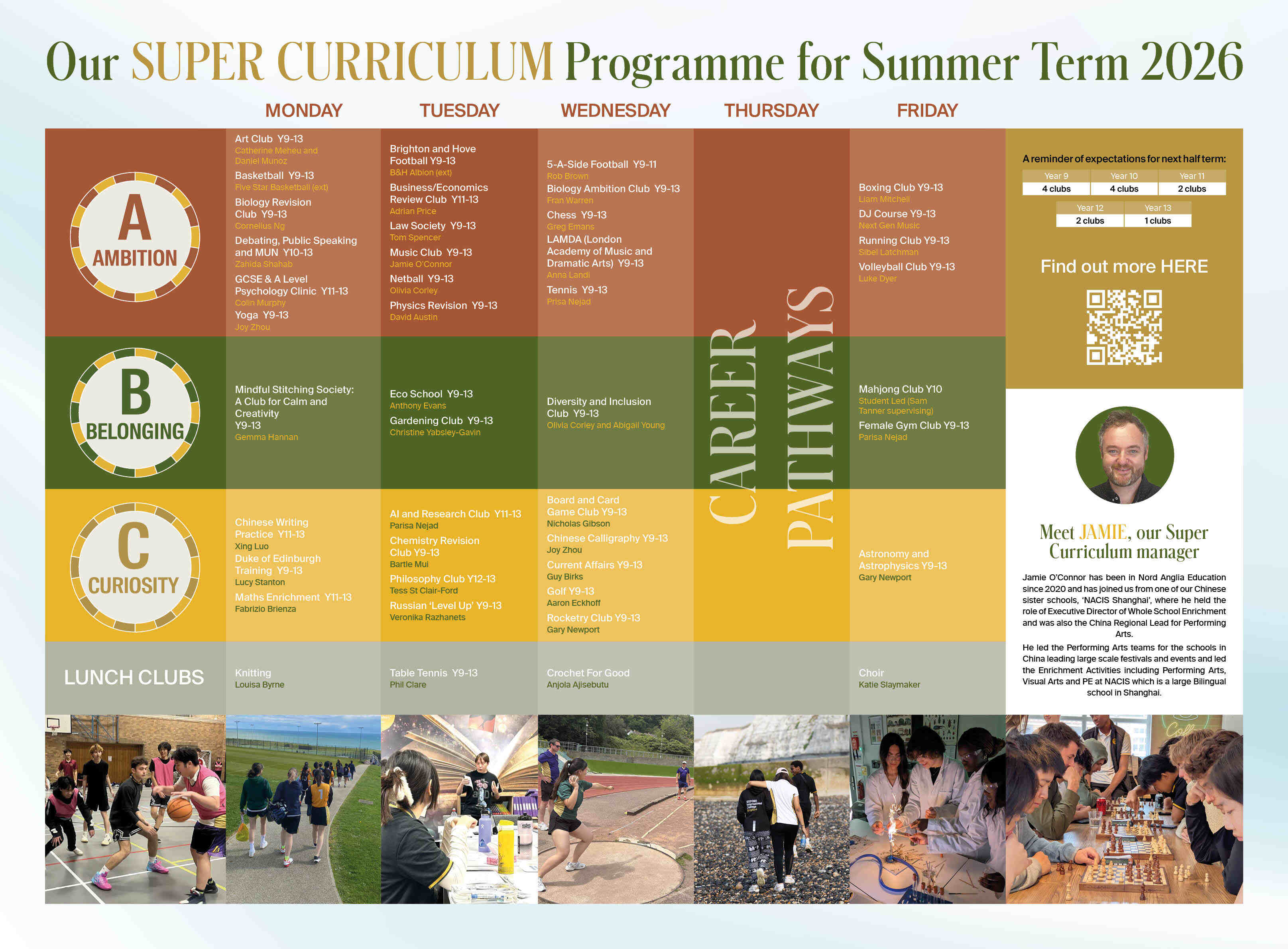 New Super Curriculum Clubs for Summer Term 2026 | OIC Brighton - New Super Curriculum Clubs for Summer Term 2026
